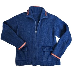 Navy vintage sweater, size s